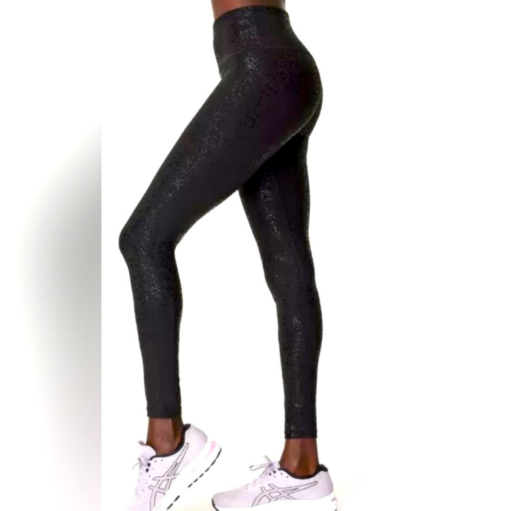 Sweaty Betty Full Length Goddess Leggings Black - size Medium
